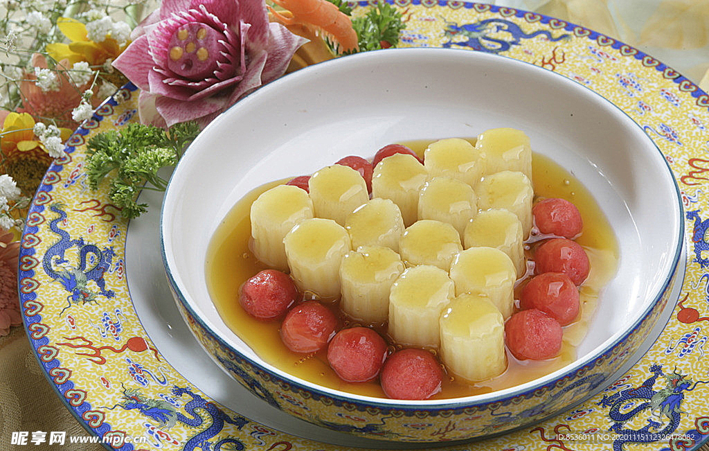 鲁菜山东菜琥珀山药