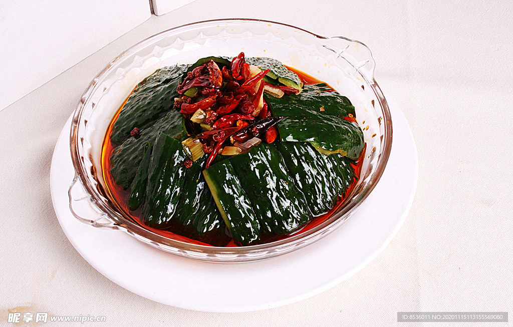 鲁菜山东菜炝炒黄瓜皮