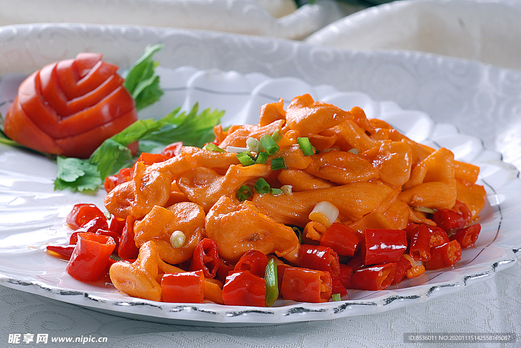 闽菜红火爽口肉