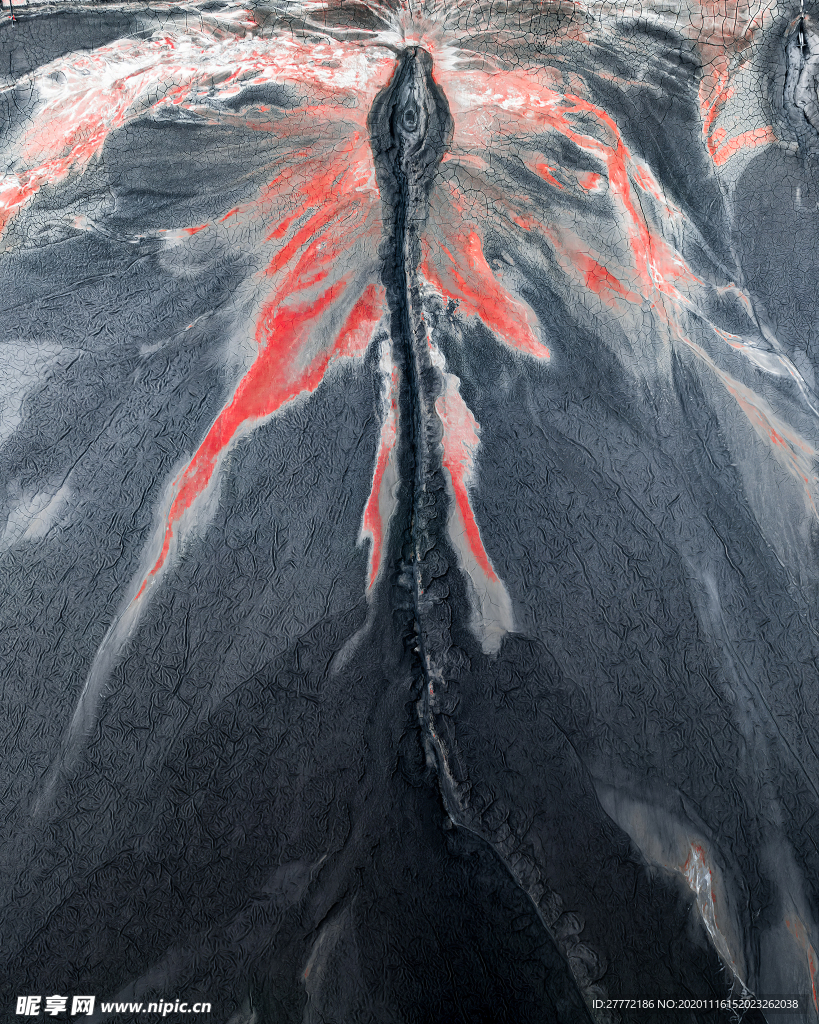 山川河流地质纹理质感背景