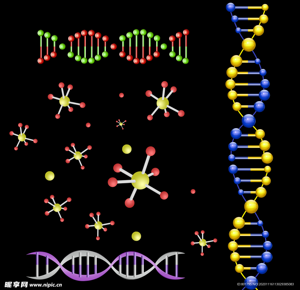 药分子 DNA 医疗 分解