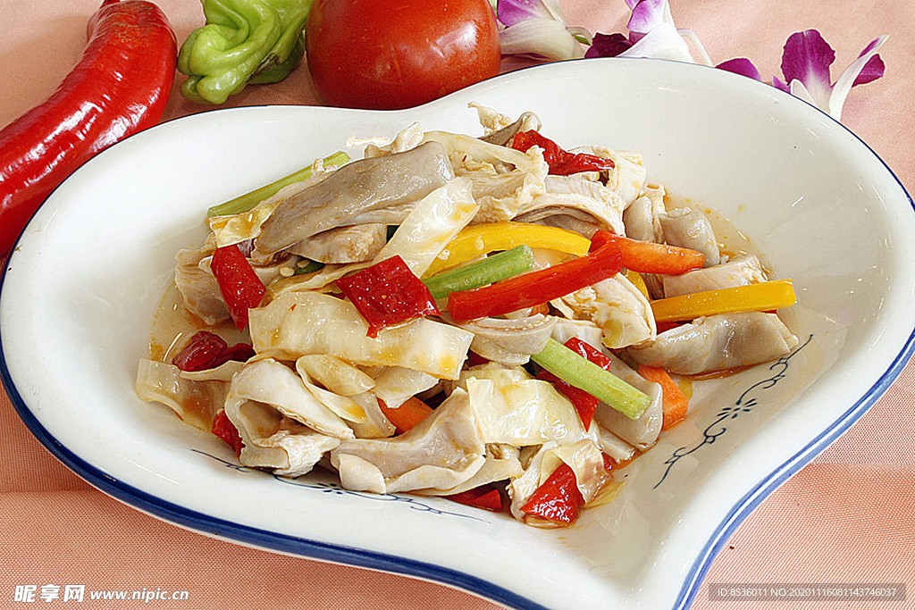 南北热菜泡椒肚丝