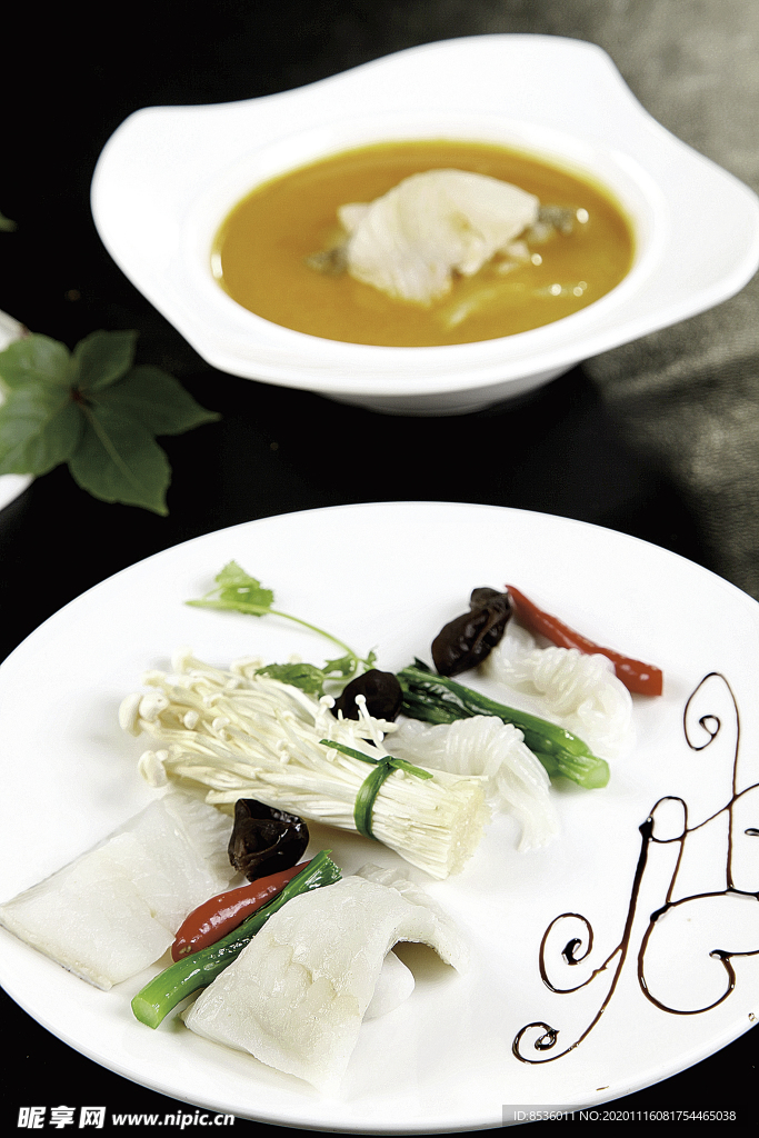 南北热菜泰国冬阴功浸老虎斑