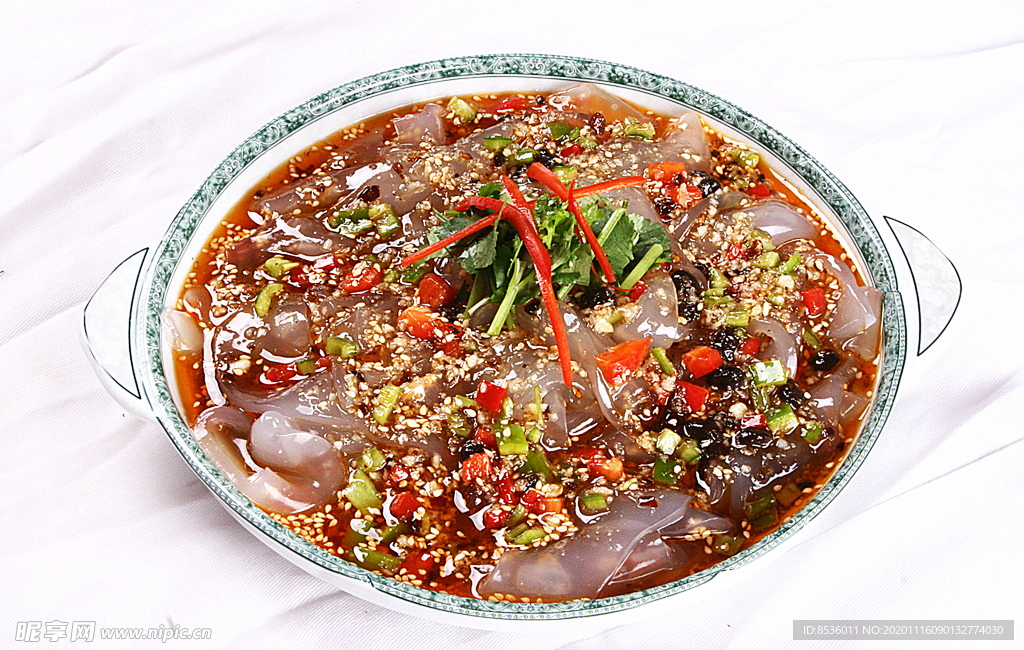 淮扬菜东北大拉皮