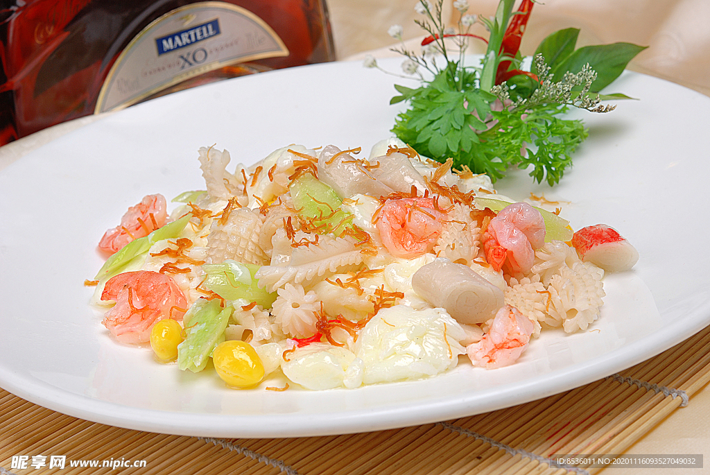 淮扬菜海皇炒蛋白