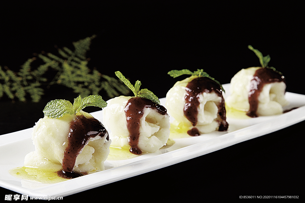 淮扬菜蓝麦淇山药