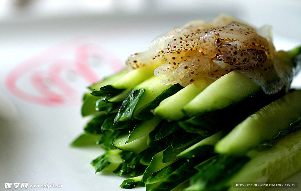 淮扬菜青瓜珊瑚