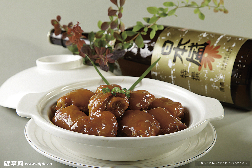 淮扬菜日本清酒锔猪手