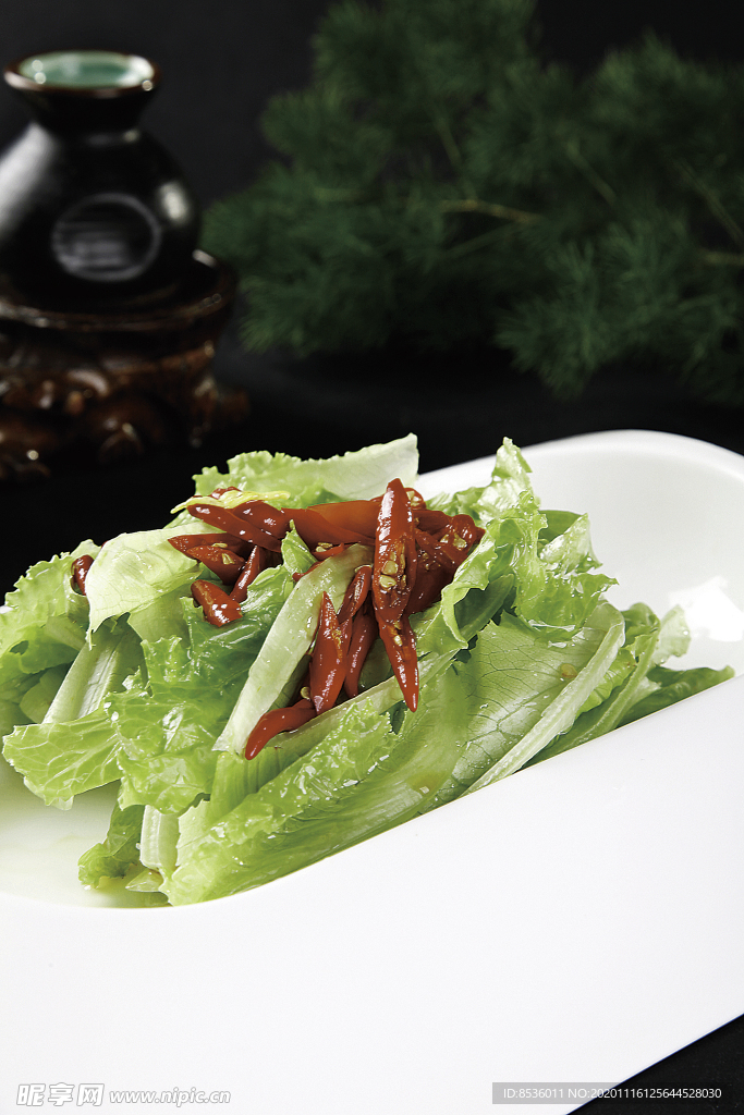 淮扬菜爽口生菜心