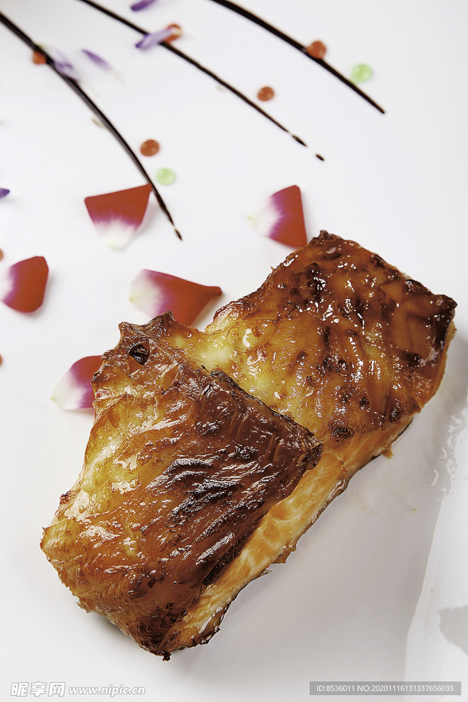 淮扬菜炭烧龙利