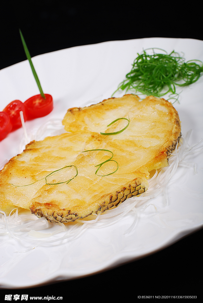 淮扬菜香煎银雪鱼