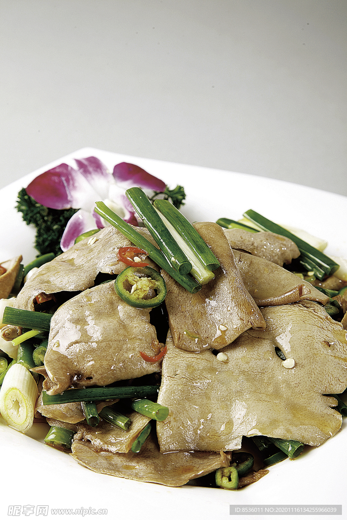 淮扬菜小炒腰片