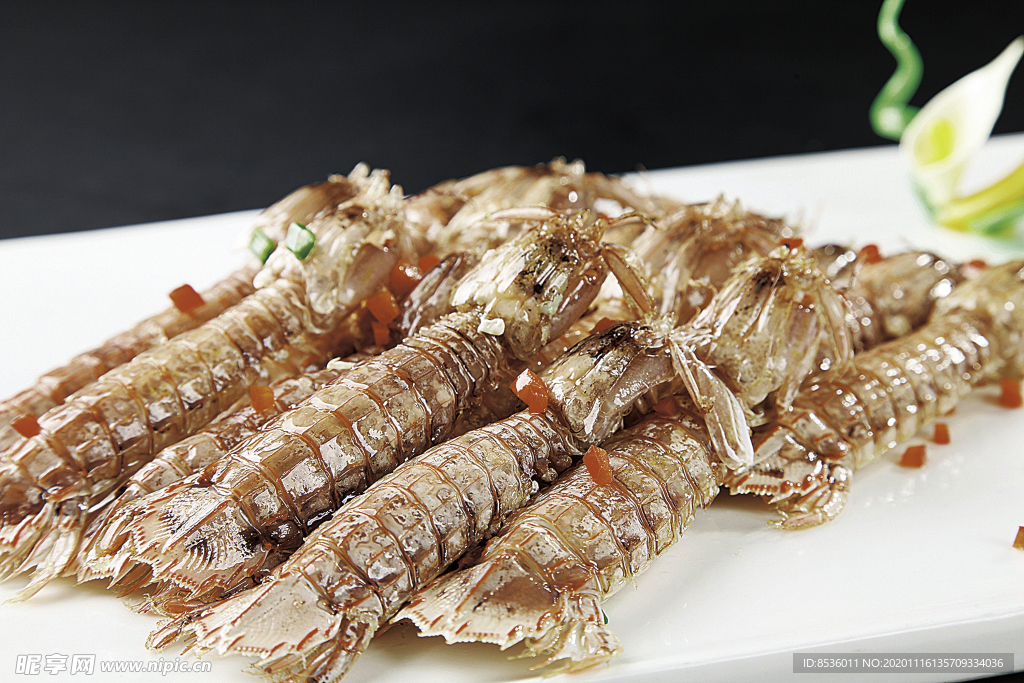 淮扬菜盐椒虾虎