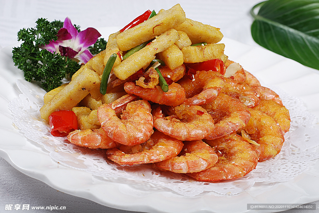 淮扬菜招牌薯条虾