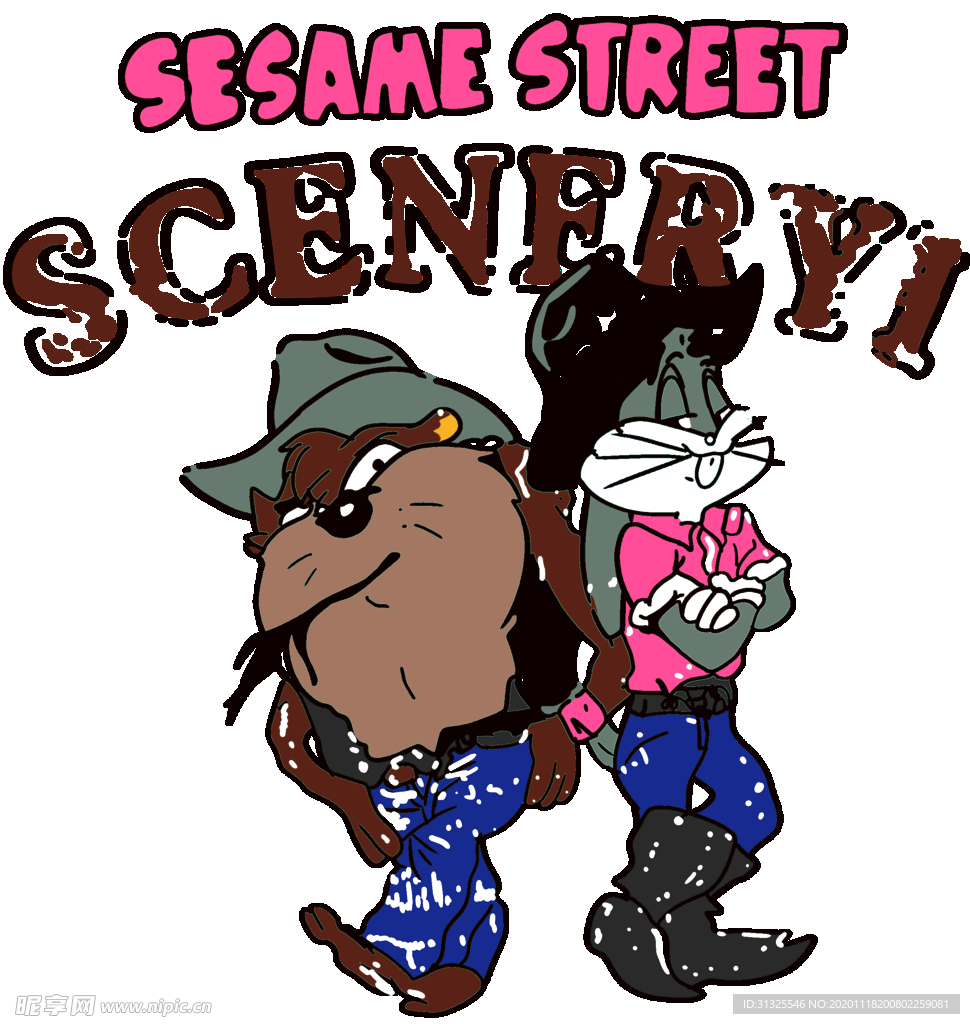 兔八哥  动漫  卡通  T恤