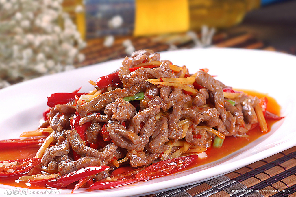 小米辣牛肉丝