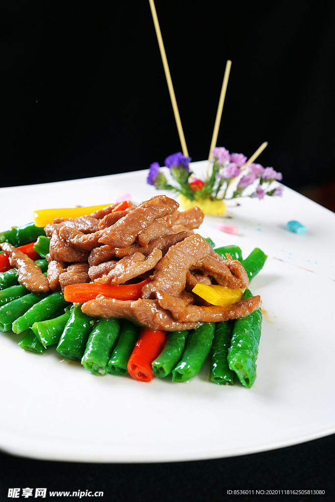 粤虎皮尖椒牛柳