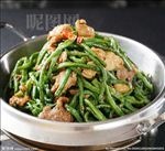 盘龙豆角 豆角炒肉 肉炒豆角