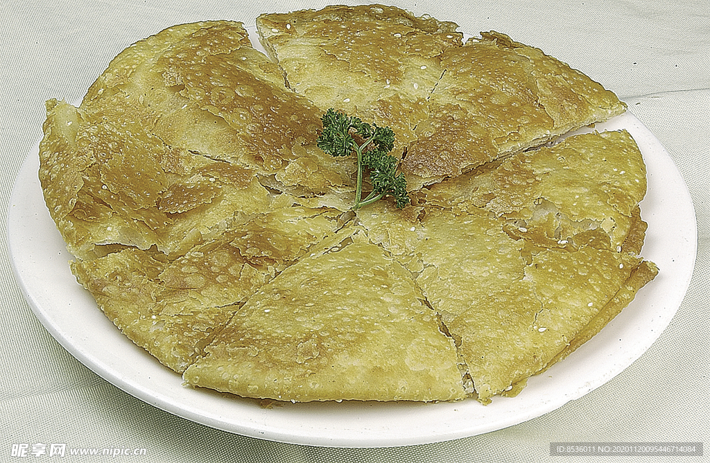 点心葱油芝麻饼