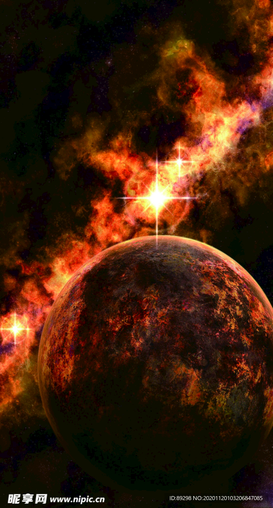 星空系头巾条巾围巾设计