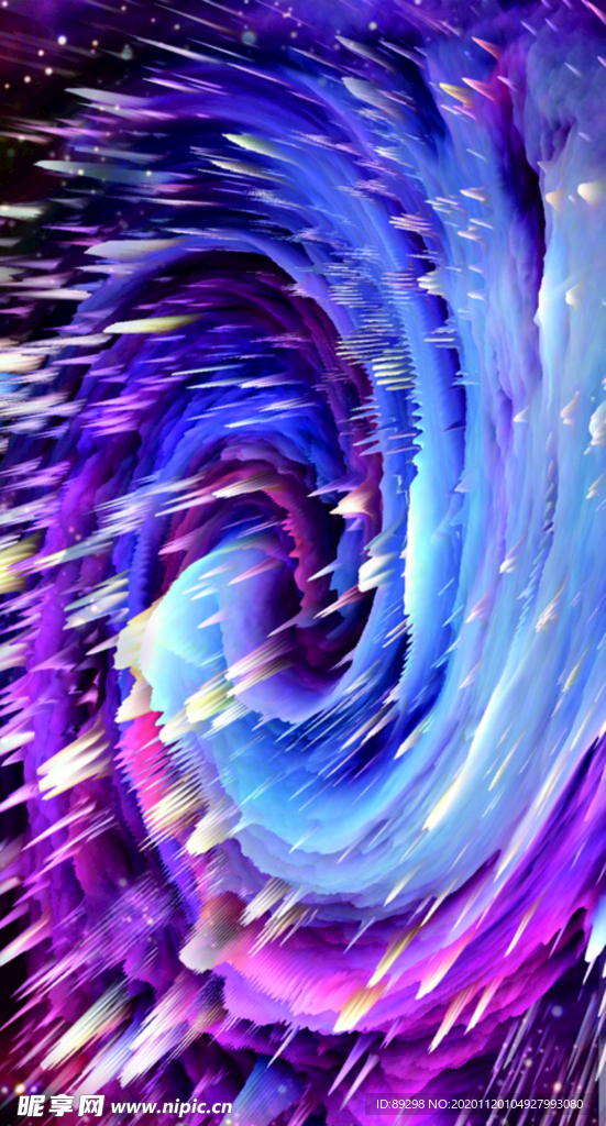 流星雨头巾设计