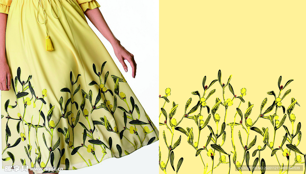 花型 花朵 花紋  数码印花