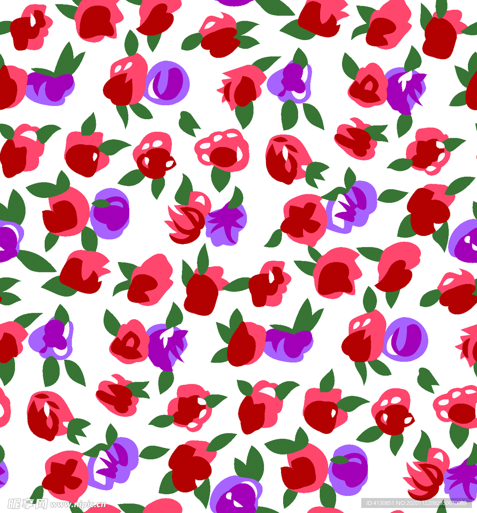 数码印花 匹布 面料设计 豹纹