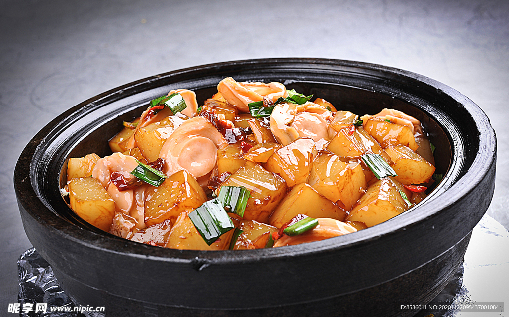 商南油粉焖鲍鱼