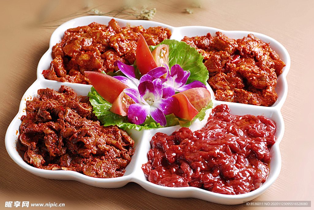 火锅配菜草原百度腌肉大拼盘