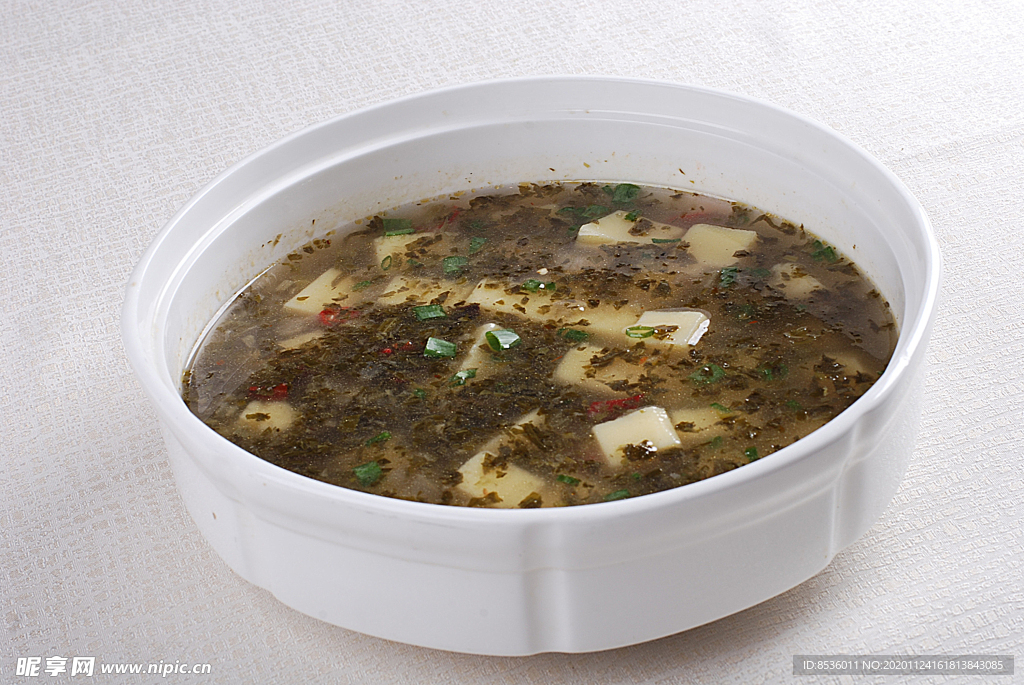 特色美食浆水搅团