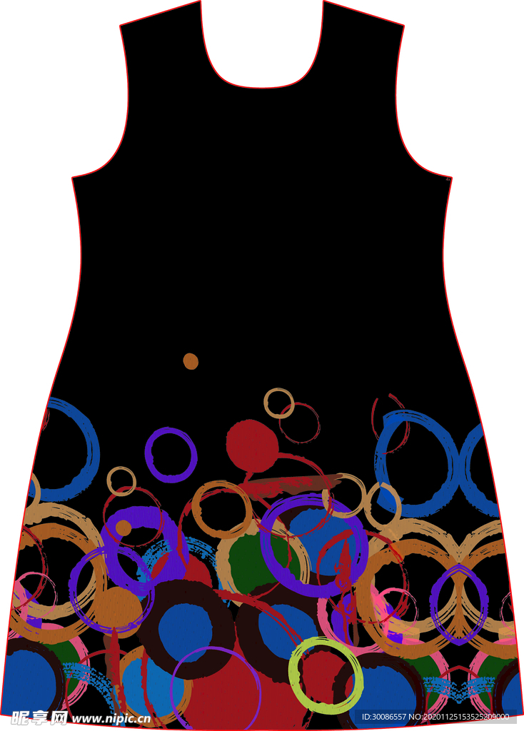 数码印花  定位花