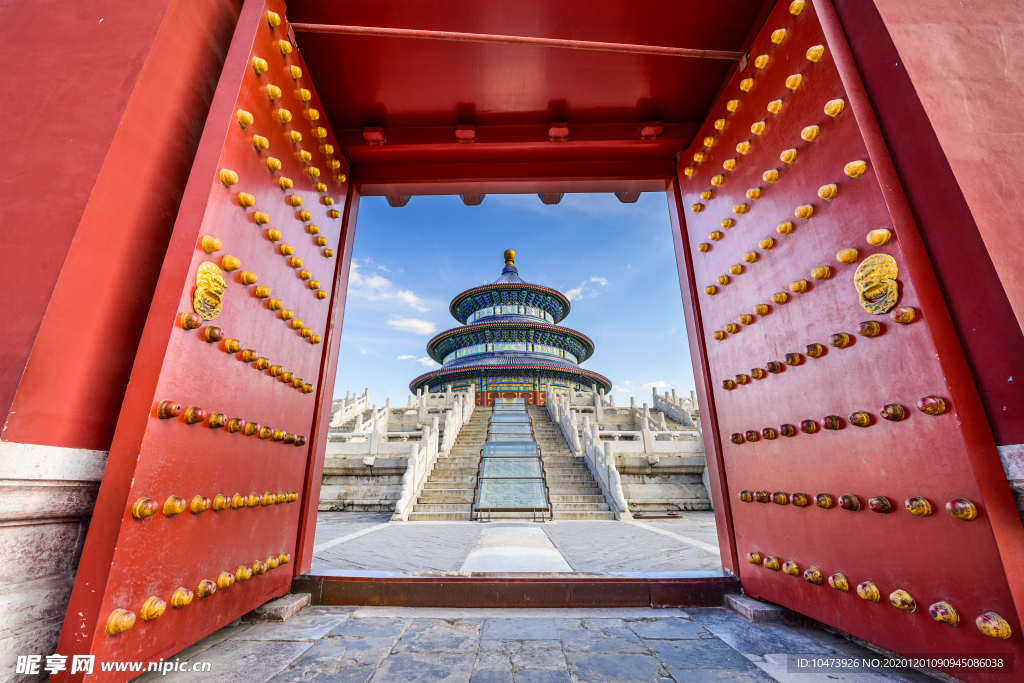 北京故宫天坛图片