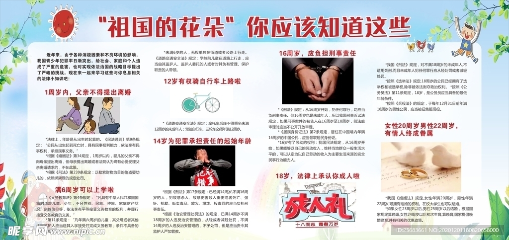 青少年安全教育宣传栏