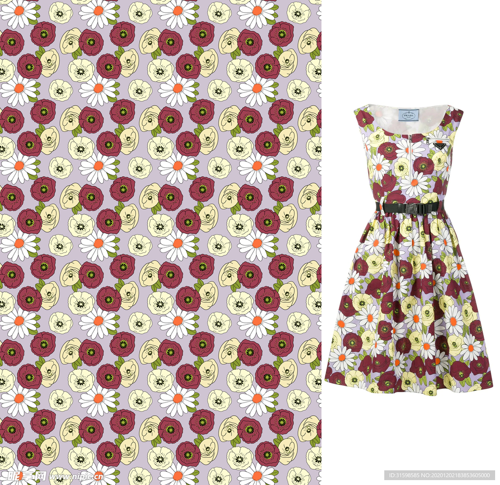 大牌女装玫瑰花