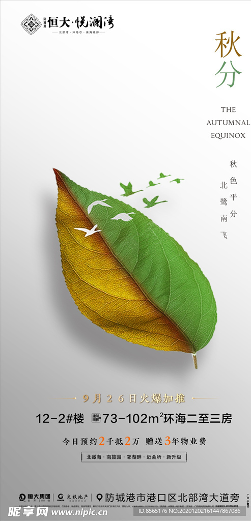 地产 秋分