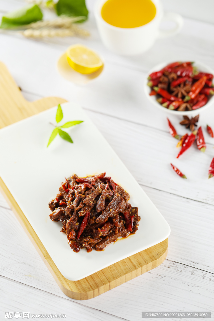 麻辣牛肉丝   美食   特色