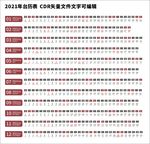 2021年牛年台历挂历日历