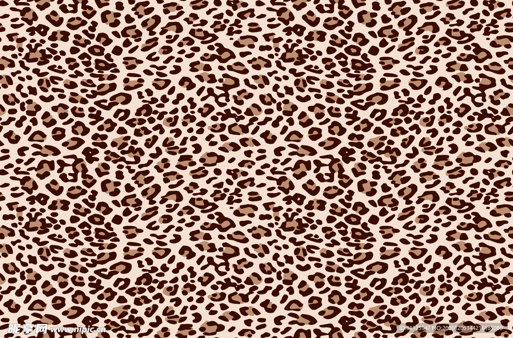 大牌 豹纹 斑马纹 数码印花