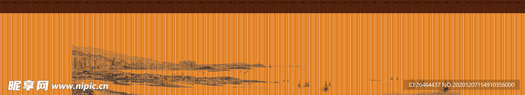 中式大背景画面