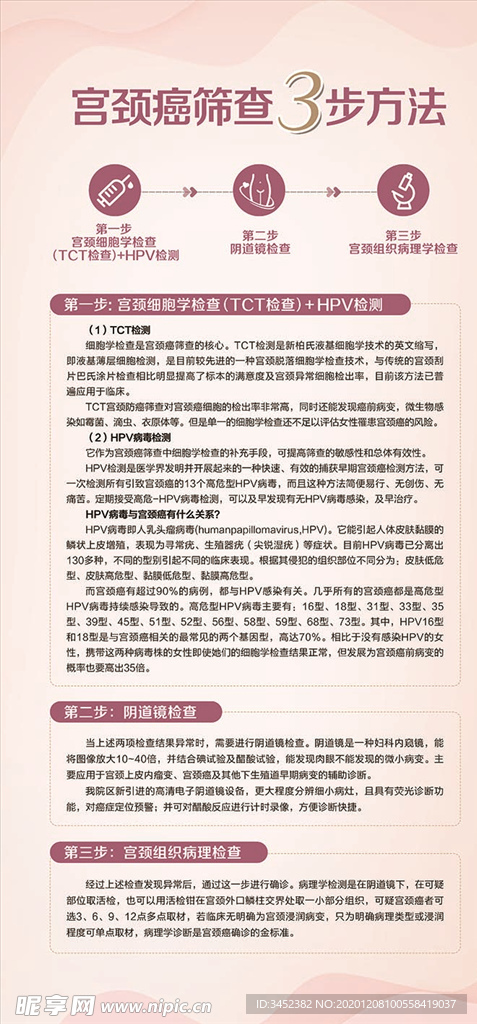 宫颈癌筛查3歩法