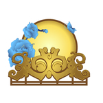 国潮卡通标题手绘栏矢量图元素