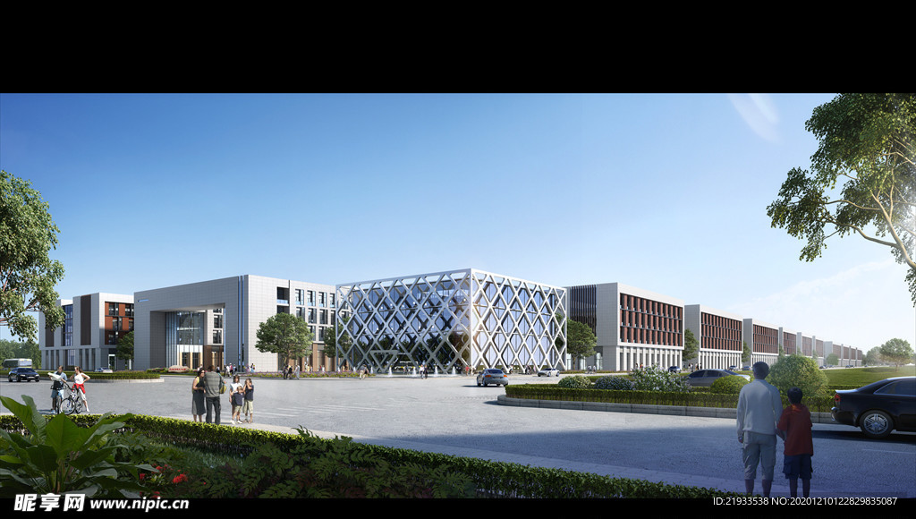 厂区工业园区园林景观