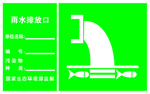 雨水排放口