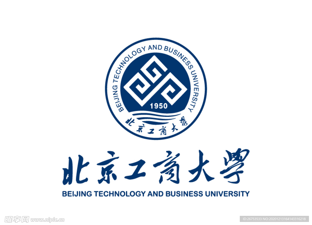 北京工商大学 校徽 LOGO