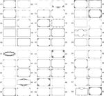 相框 菱形框 花边