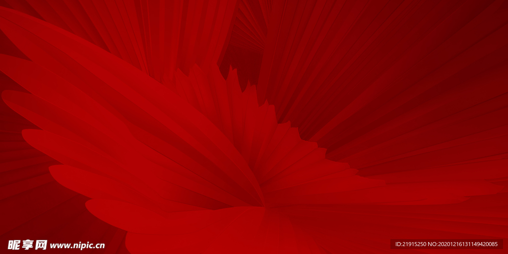 红色背景