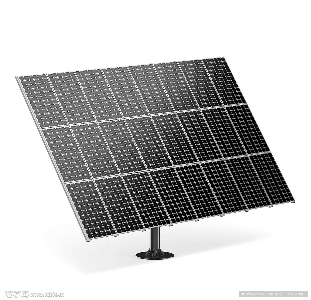 C4D 3DMAX模型太阳能板