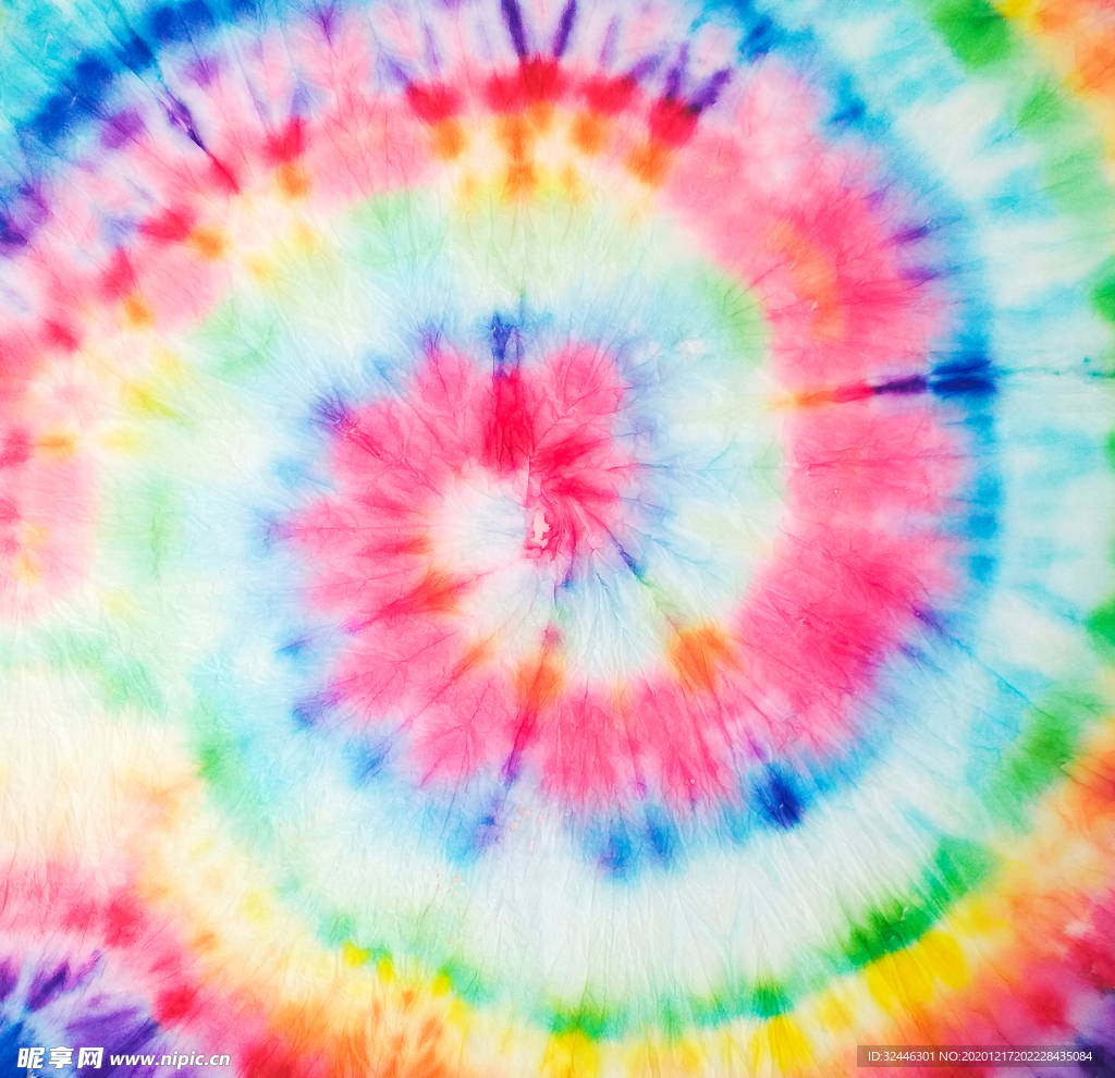 大牌男装 扎染 水彩