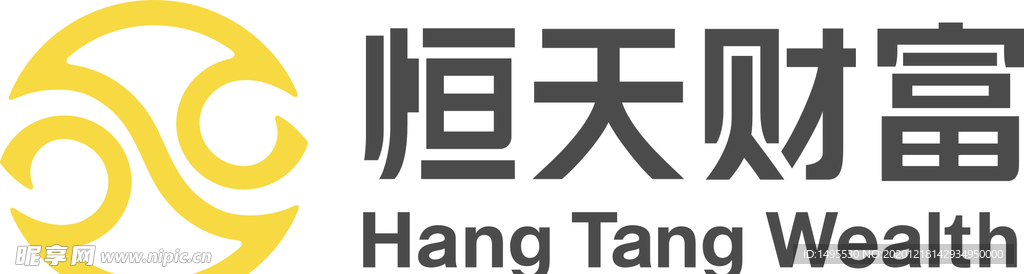 恒天财富 LOGO  无限放大