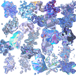 20种炫彩立体流体pn素材免扣